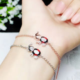 Bracelet 925 Silver Plated 18K White Gold – Jewelry Gift Ideas — 2