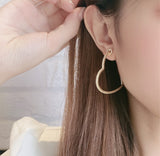 Micro-embellished Large Heart-shaped Earrings – Everyday Gifts — 2