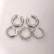 Five-Piece Set Of Simple Twisted C-Shaped Ear Clips – Stylish Gifts — 3