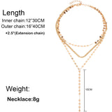 Fashion Sequin Personality Women's Necklace – Jewelry Gift Ideas — 4