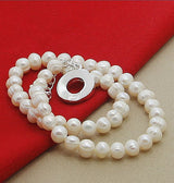 Korean Version Of Silver-plated TO Pearl Necklace – Jewelry Gift Ideas — 5
