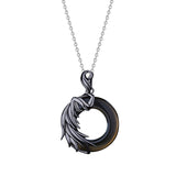 Angel Demon Couple Necklace 925 Sterling Silver – Jewelry Gift Ideas — 4