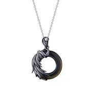 Angel Demon Couple Necklace 925 Sterling Silver – Jewelry Gift Ideas — 4
