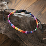 Gay Hand Woven Rainbow Bracelet – Jewelry Gift Ideas — 2