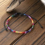 Gay Hand Woven Rainbow Bracelet – Jewelry Gift Ideas — 3