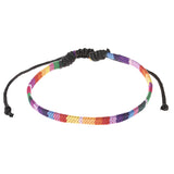 Gay Hand Woven Rainbow Bracelet – Jewelry Gift Ideas — 4
