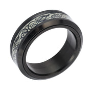 Rotating Luminous Spinner Ring Stainless Steel – Surprise Gifts — 3