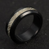 Rotating Luminous Spinner Ring Stainless Steel – Surprise Gifts — 6