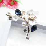 Top-Grade Engraving Conch Crystal Plum Brooch – Jewelry Gift Ideas — 8