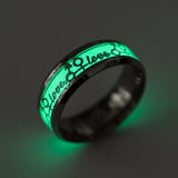 Couple Love Letter Love Titanium Steel Ring Super – Gifts for Couples — 5