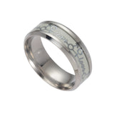 Couple Love Letter Love Titanium Steel Ring Super – Gifts for Couples — 4