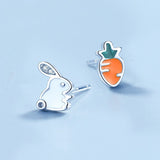 Rabbit Radish Earrings Simple And Cute Small – Gifts for Pet Lovers — 3