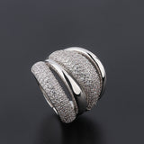 Inlaid Color Zirconium Live Open Ring Personalized Gift – Gift Ideas — 3