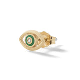 Diamond Devil's Eye Stud Earrings – Meaningful Gifts — 3
