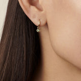 Diamond Devil's Eye Stud Earrings – Meaningful Gifts — 1