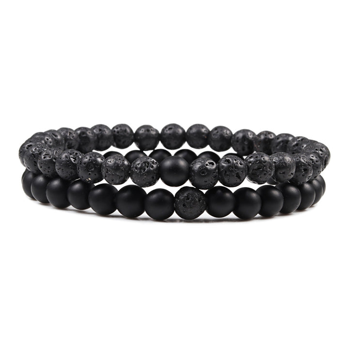 Couple Bracelet Elastic Rope Hand Strap Pearl – Jewelry Gift Ideas — 1