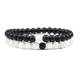 Couple Bracelet Elastic Rope Hand Strap Pearl – Jewelry Gift Ideas — 2