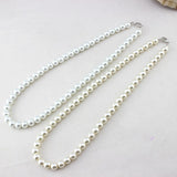 Imitation Pearl Necklace Female Short Glass – Jewelry Gift Ideas — 1