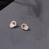 Simple and Compact Titanium Steel Earrings – Gift Ideas — 4