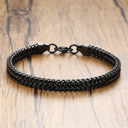 Vnox Vintage Cool Double Curb Chain Bracelets For Men – Gifts for Him — 3