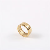 Titanium Steel Gold-plated French Vintage Twist Bread – Stylish Gifts — 2