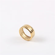 Titanium Steel Gold-plated French Vintage Twist Bread – Stylish Gifts — 2