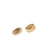Titanium Steel Gold-plated French Vintage Twist Bread – Stylish Gifts — 6