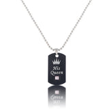 Her King His Queen Crown Couple Diamond Army – Jewelry Gift Ideas — 2