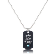 Her King His Queen Crown Couple Diamond Army – Jewelry Gift Ideas — 7