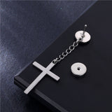 Cross Personality Pendant Dumbbell Titanium Steel – Jewelry Gift Ideas — 3