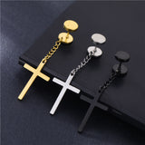 Cross Personality Pendant Dumbbell Titanium Steel – Jewelry Gift Ideas — 1