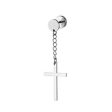 Cross Personality Pendant Dumbbell Titanium Steel – Jewelry Gift Ideas — 2