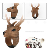 Simulation Modeling Animal Head Ring Child Model Toy – Gifts for Kids — 2