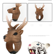 Simulation Modeling Animal Head Ring Child Model Toy – Gifts for Kids — 2