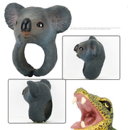 Simulation Modeling Animal Head Ring Child Model Toy – Gifts for Kids — 7