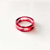 Red Moon Resin Ring – Thoughtful Gifts — 1