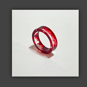 Red Moon Resin Ring – Thoughtful Gifts — 3
