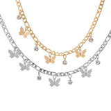 Butterfly Necklace Metal Clavicle Necklace – Jewelry Gift Ideas — 5