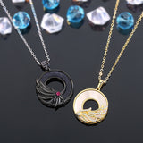 Angel Devil Couple Necklace Pair of Sterling – Jewelry Gift Ideas — 4