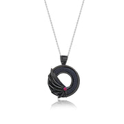 Angel Devil Couple Necklace Pair of Sterling – Jewelry Gift Ideas — 6