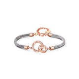 Original design double circle couple hand rope – Jewelry Gift Ideas — 4