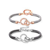Original design double circle couple hand rope – Jewelry Gift Ideas — 3