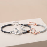 Original design double circle couple hand rope – Jewelry Gift Ideas — 5