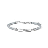Mobius Sterling Silver Couple Bracelet Bracelet – Jewelry Gift Ideas — 2