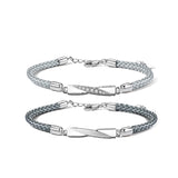 Mobius Sterling Silver Couple Bracelet Bracelet – Jewelry Gift Ideas — 4