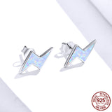 Sterling Silver s925 Lightning Cloud Earrings – Thoughtful Gifts — 2