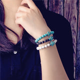 Turquoise Tortoise Accessory Bracelet Black Volcanic – Stylish Gifts — 4
