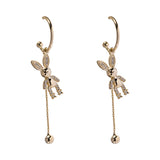 Temperament Long And Thin Rabbit Tassel Earrings – Gifts for Her — 4