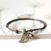 Bracelet Plant Flower Jingdezhen Ceramic Beaded – Jewelry Gift Ideas — 5