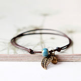 Bracelet Plant Flower Jingdezhen Ceramic Beaded – Jewelry Gift Ideas — 2